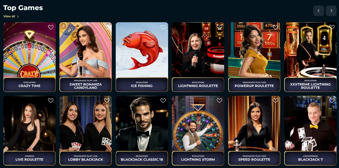 bolizyn casino live top