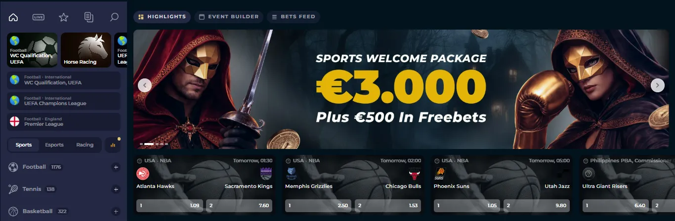 bolizyn casino sports